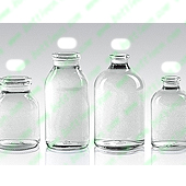 50ml 100ml 150ml 250ml 500ml clear infusion bottles Type I II Glass Bottle